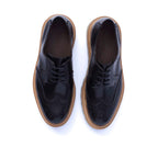 SAPATO MASCULINO DERBY TRATORADO SAN LOURENÇO PRETO