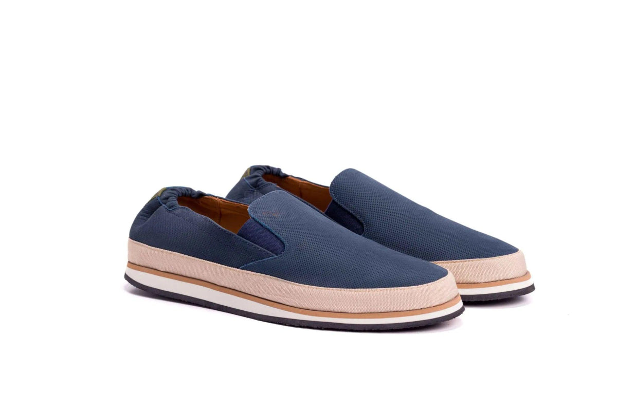 Sapato Masculino Espadrille Riviera Hélios Azul
