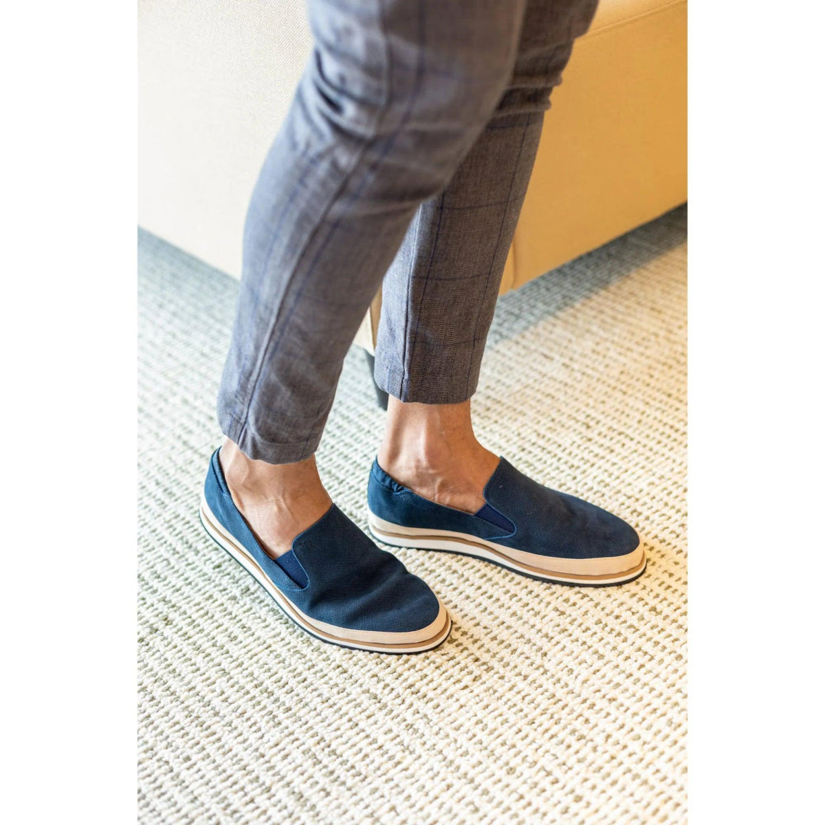 Sapato Masculino Espadrille Riviera Hélios Azul