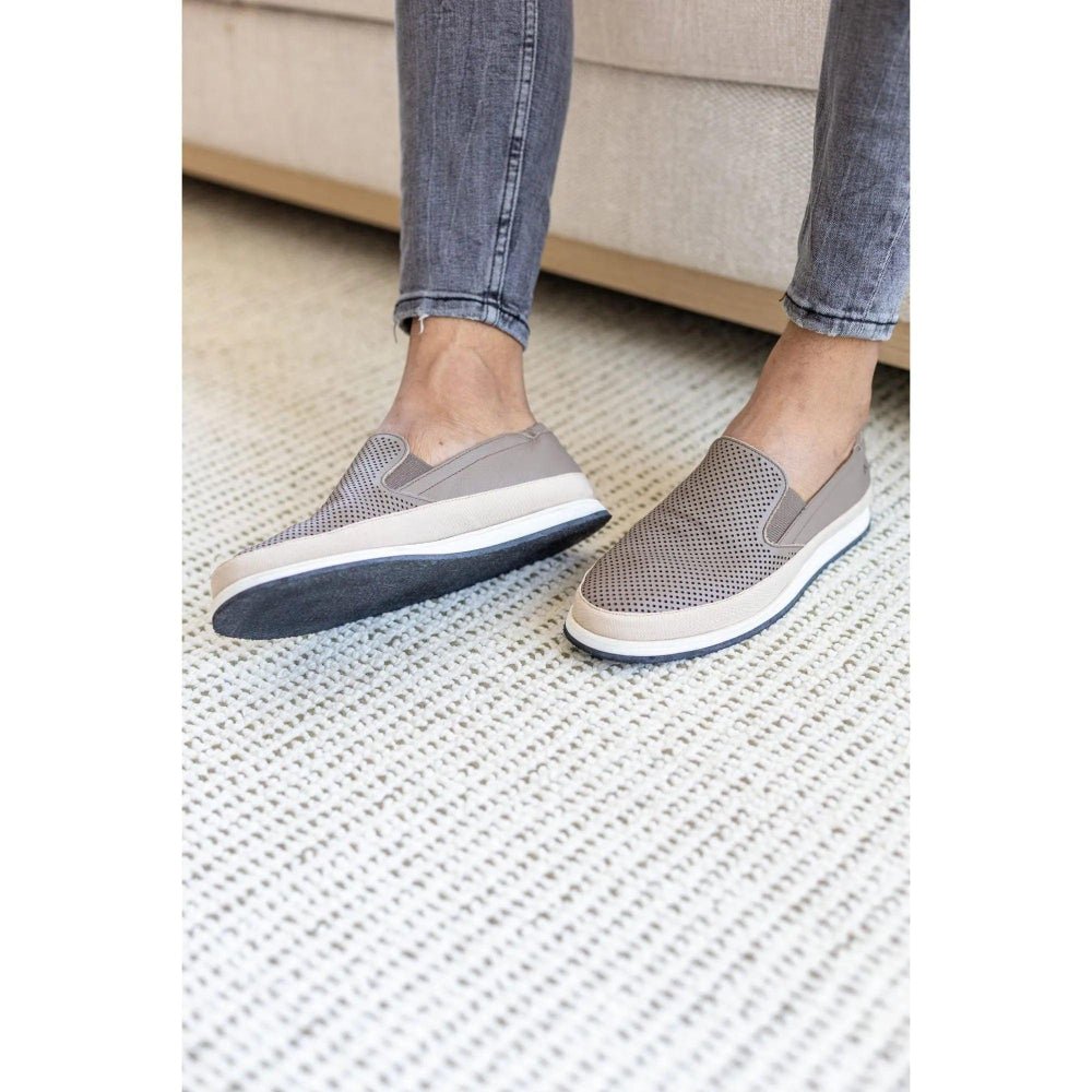Sapato Masculino Espadrille Riviera Hélios Laser Cascalho