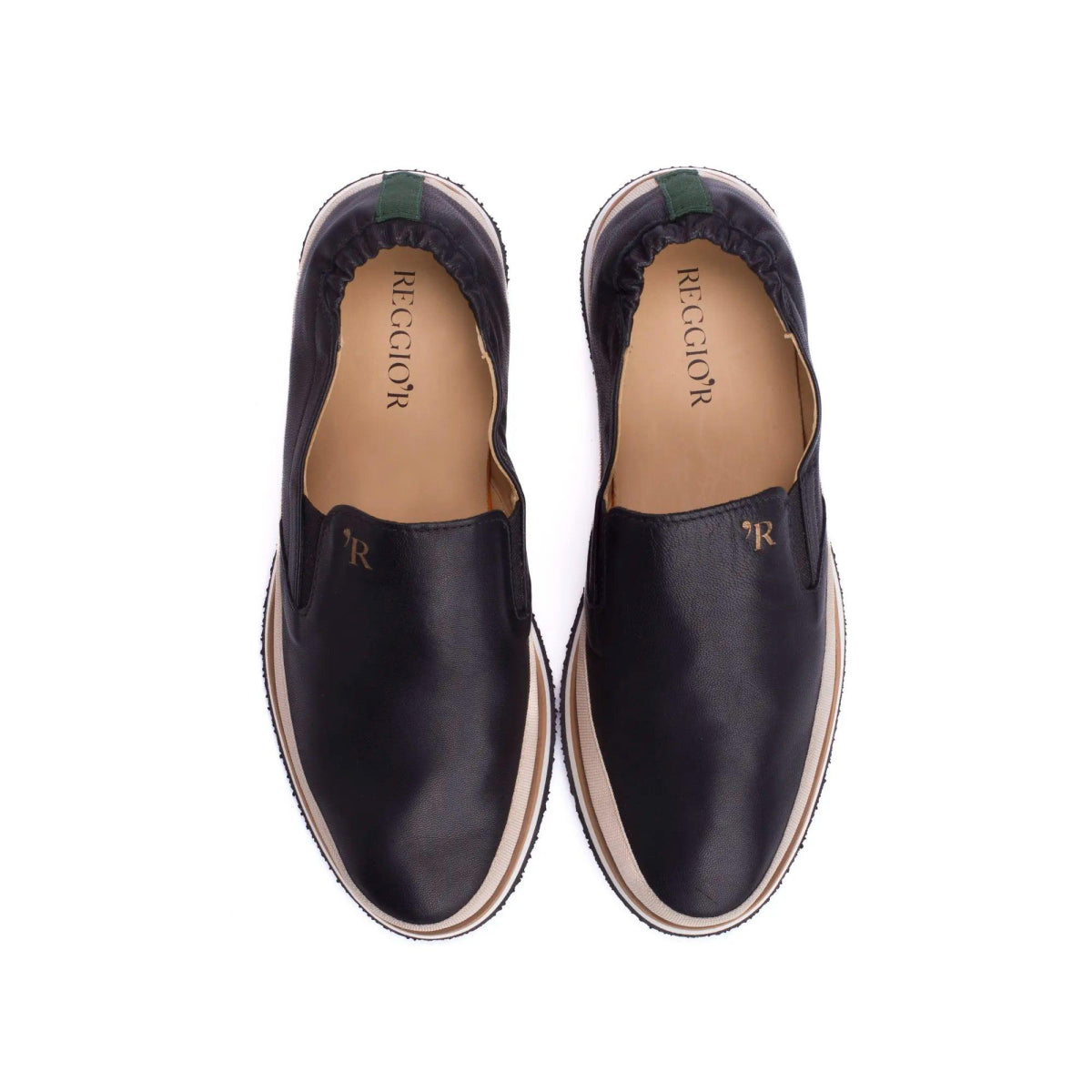 Sapato Masculino Espadrille Riviera Hélios Preto