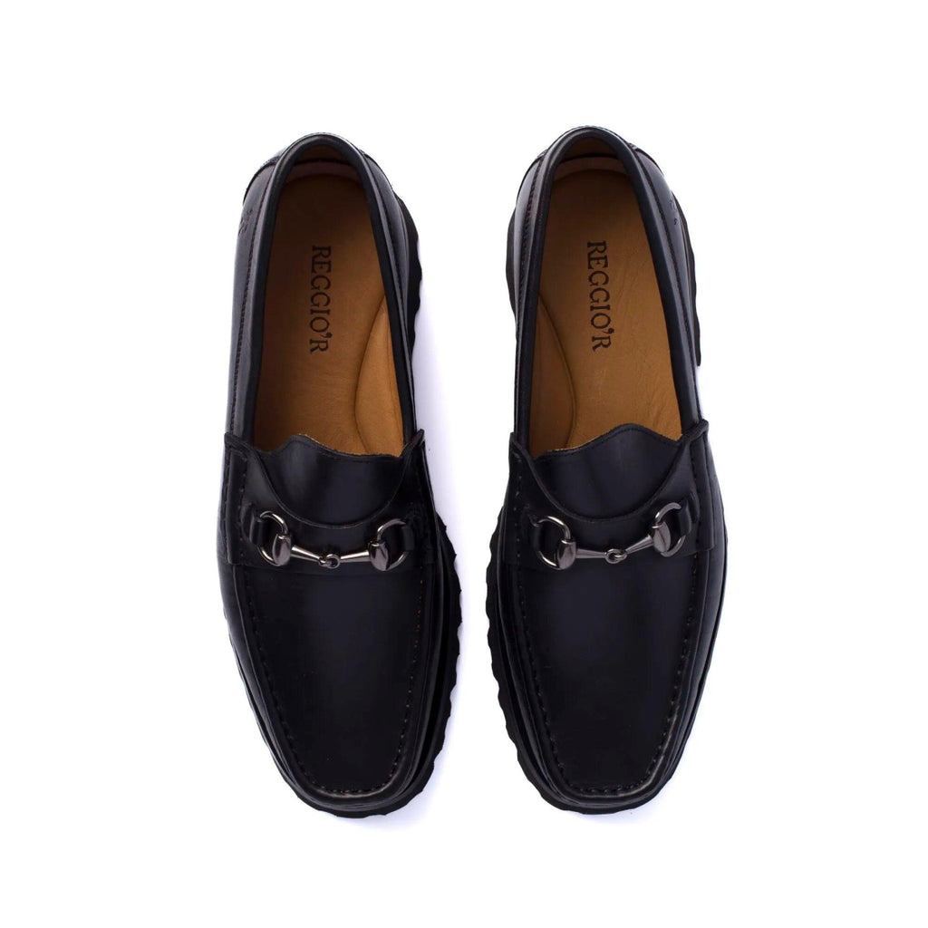 SAPATO MASCULINO KING GEORGE III VITELO PRETO