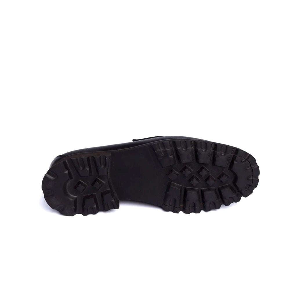 SAPATO MASCULINO KING GEORGE III VITELO PRETO