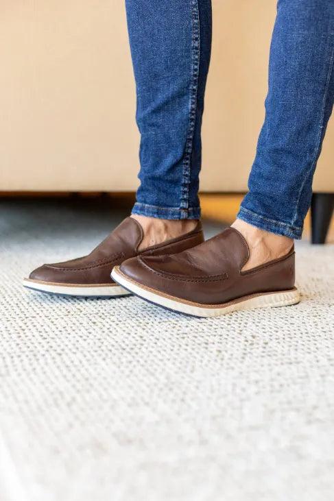 Sapato Masculino Loafer Gentleman Moca