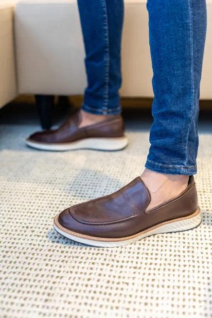 Sapato Masculino Loafer Gentleman Moca