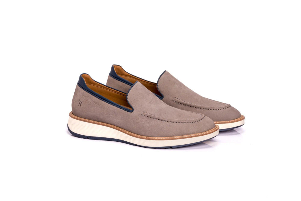 Sapato Masculino Loafer Gentleman Titânio