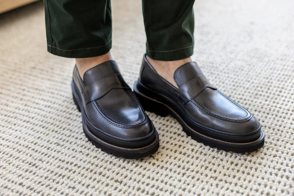 Sapato Masculino Loafer King Arthur Cinza