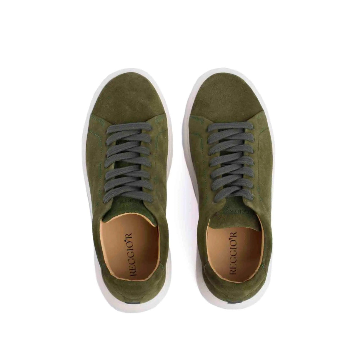 TÊNIS MASCULINO CAMURÇA SNEAKERS ZEUS ESMERALDA