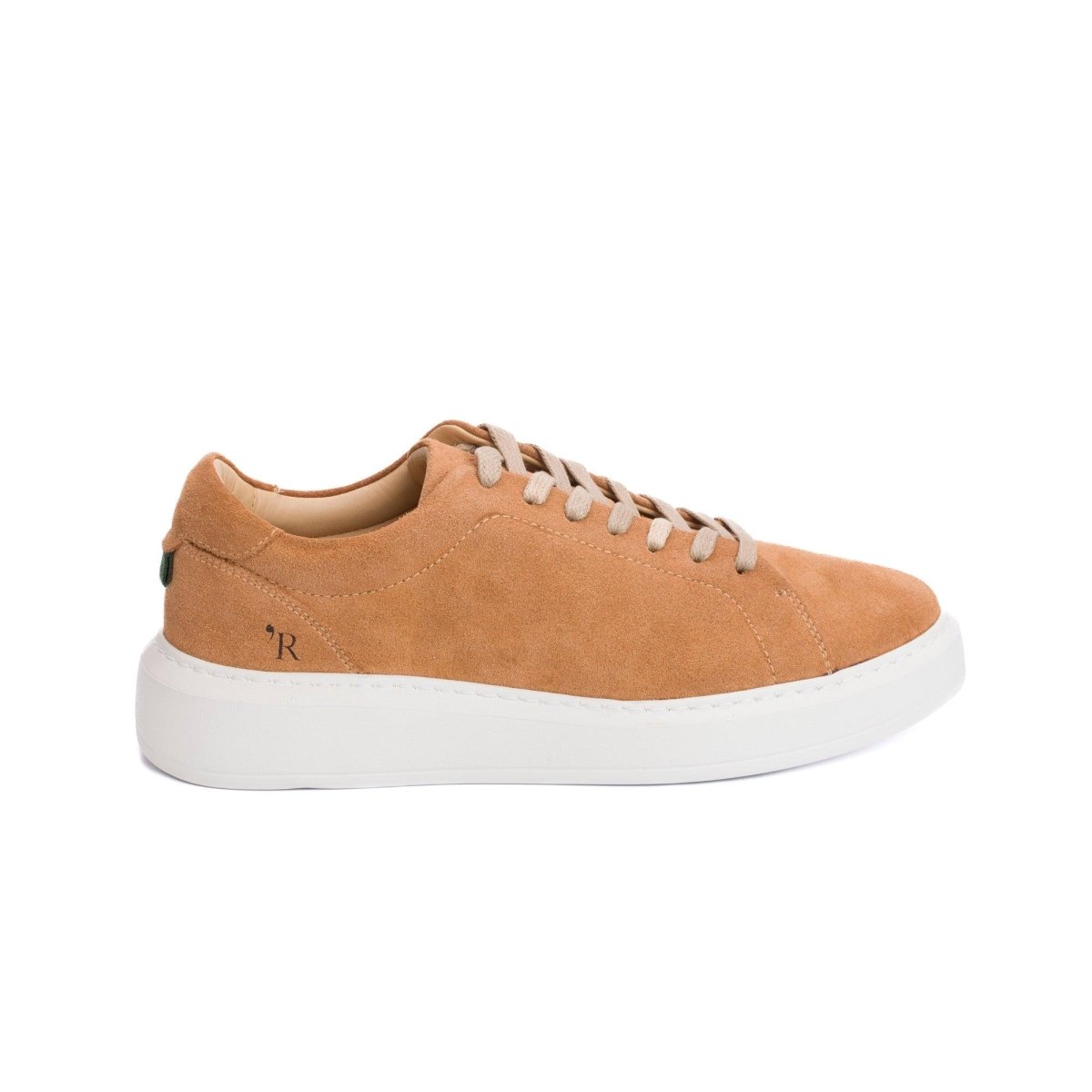 TÊNIS MASCULINO CAMURÇA SNEAKERS ZEUS TAN GROUS