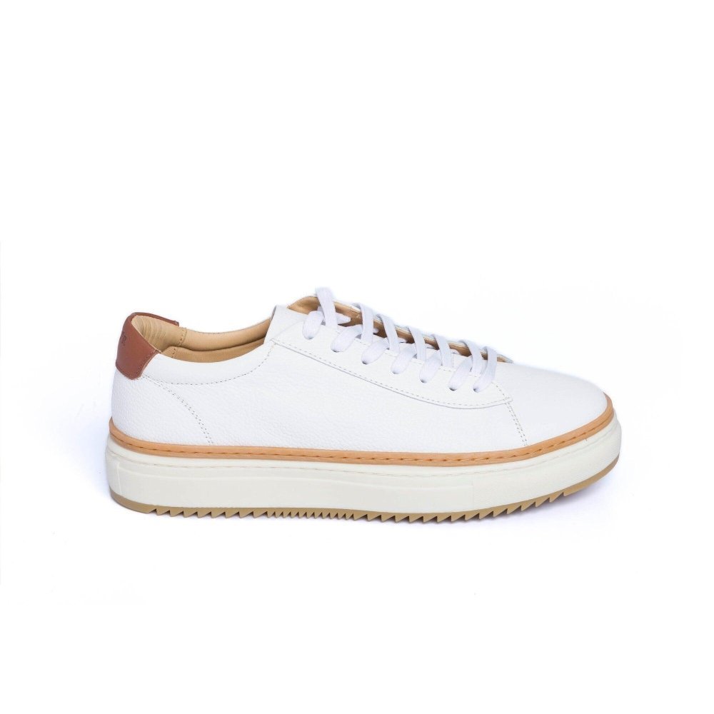 TÊNIS MASCULINO SNEAKERS TESEU BRANCO