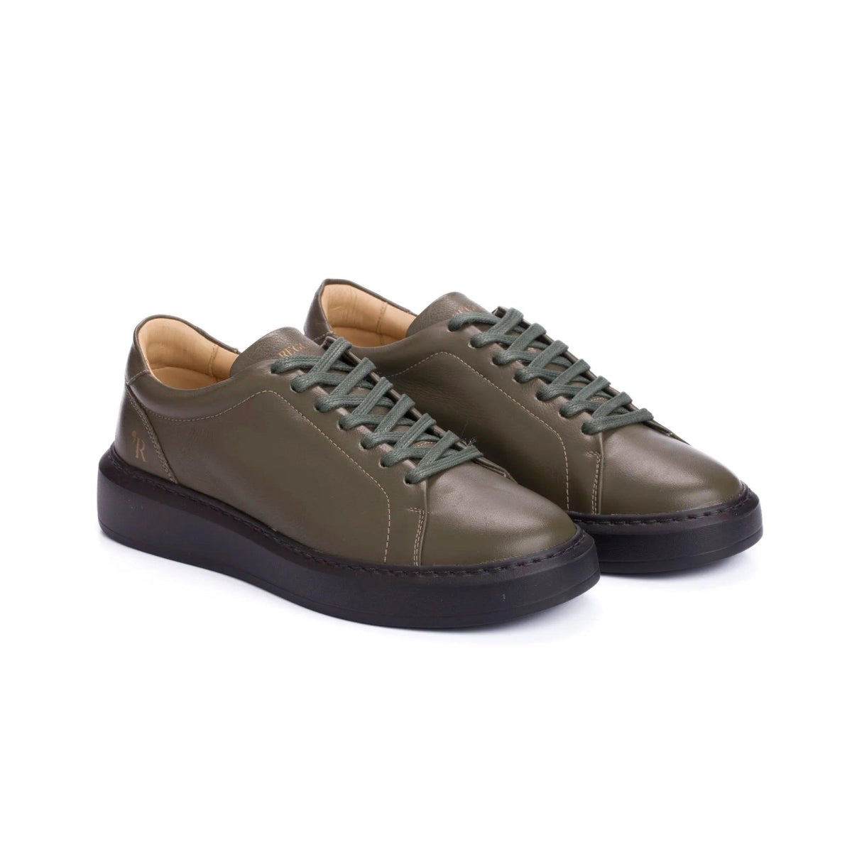 Tênis Masculino Sneakers Zeus Solado Preto Oliva
